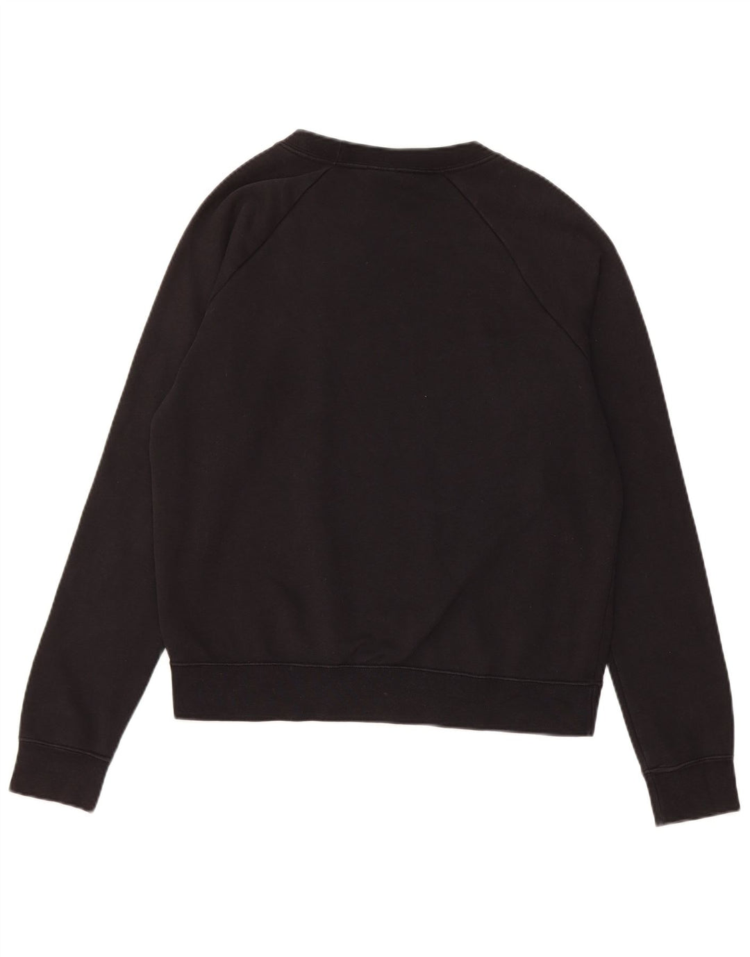 Nike Dame Grafisk Oversized Sweatshirt Jumper UK 12 Lille sort bomuld