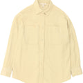 MONKI Womens Oversized Corduroy Shirt UK 10 Small Beige Cotton Vintage Monki and Second-Hand Monki from Messina Hembry 