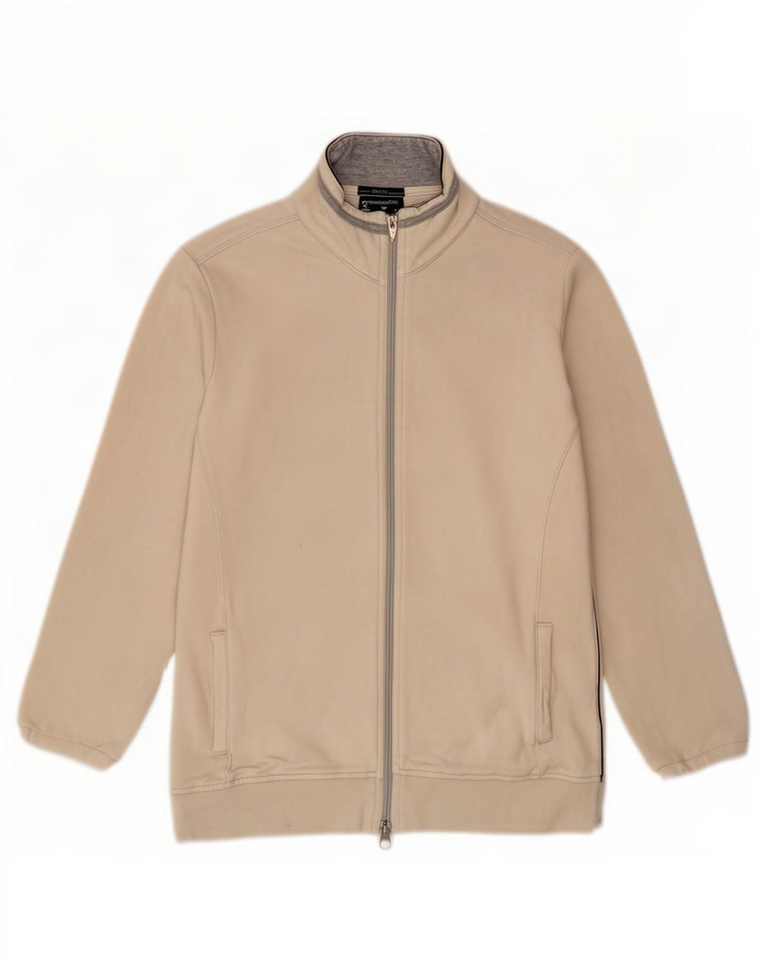 Champion Womens Easy Fit træningsdragt Topjakke UK 14 Medium Off White