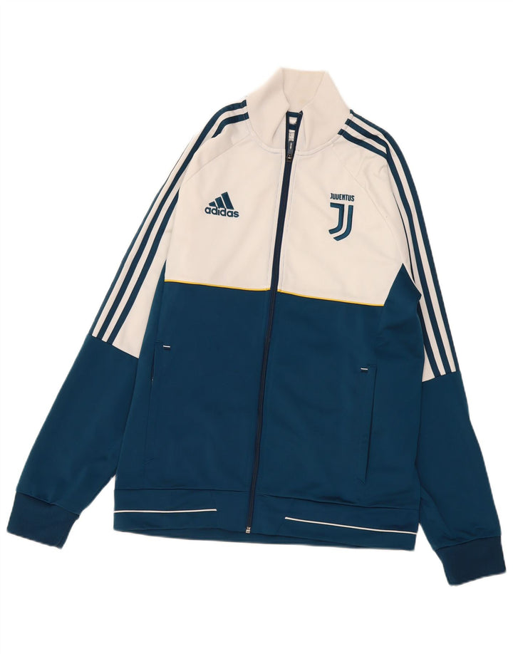 Adidas Juventus træningsdragt topjakke til mænd Medium Navy Blue Colourblock