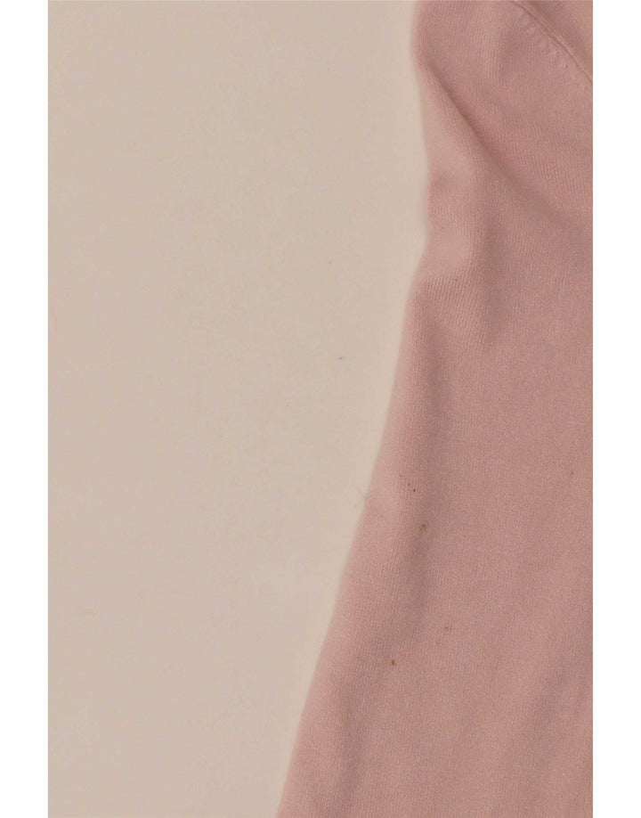 Zara Dame Cardigan Sweater UK 12 Medium Pink
