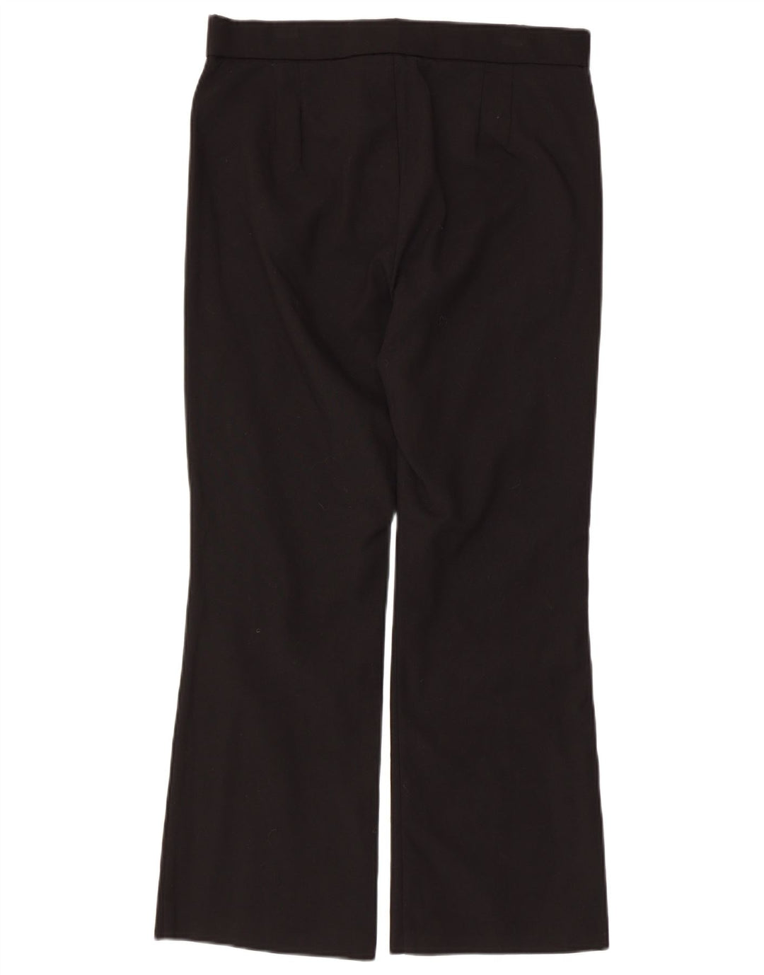 Zara Womens Regular Straight Casual Bukser Large W32 L26 Sort
