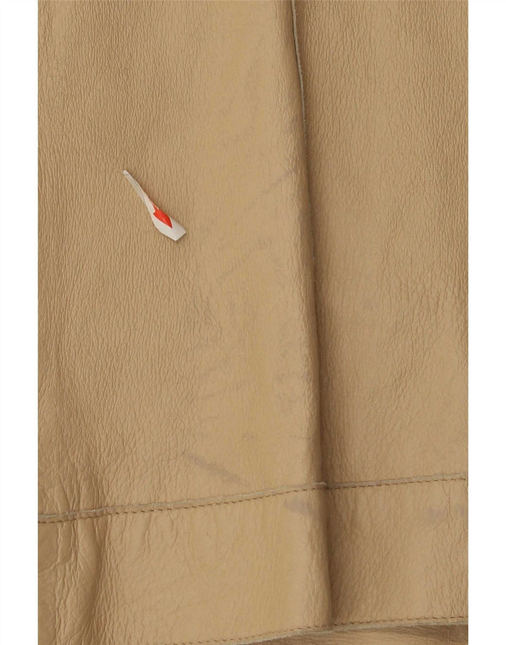 Conbipel Dame Læderjakke IT 48 XL Beige