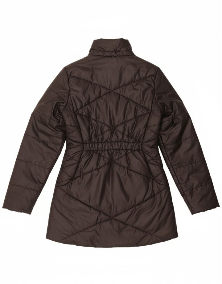 PUMA Girls Padded Coat 11-12 Years Large  Black Polyester
