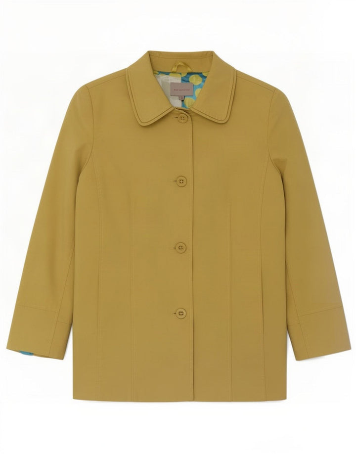 Marks & Spencer Dame Per Una 4-knaps blazerjakke UK 16 Large Yellow