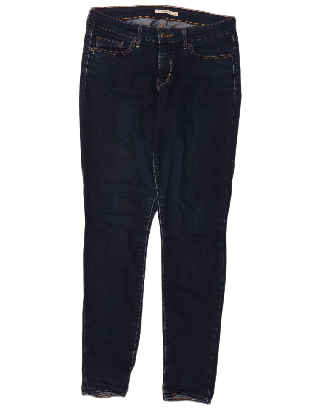Levi's Dame 711 Skinny Jeans W29 L31 Marineblå