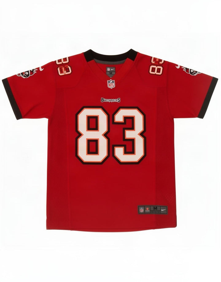 Nike Boys Jackson Grafisk T-Shirt Top 10-11 år Medium Rød Colourblock