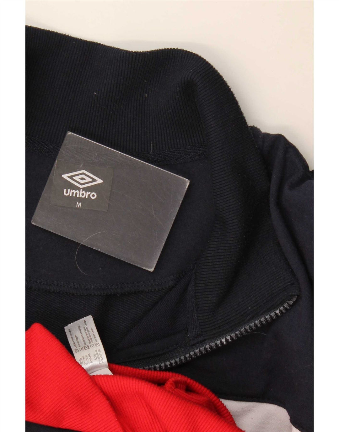 Umbro Herre grafisk træningsdragt Topjakke Medium Marineblå Colourblock Bomuld