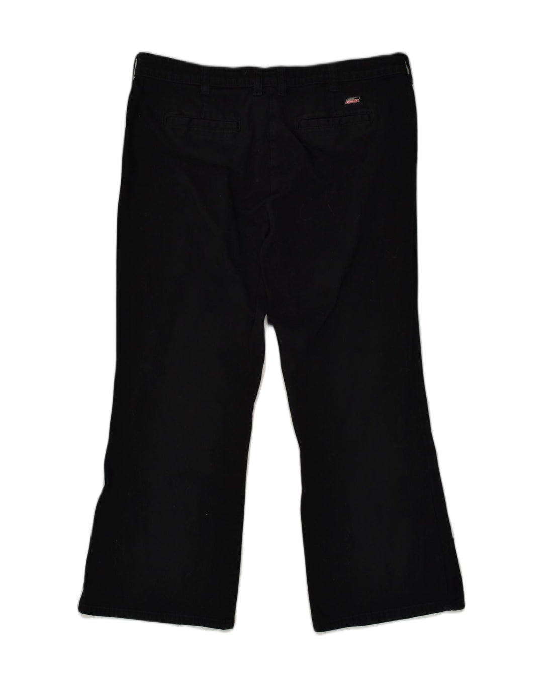 DICKIES Womens Bootcut Casual Trousers W36 L26 Black Cotton | Vintage Dickies | Thrift | Second-Hand Dickies | Used Clothing | Messina Hembry 