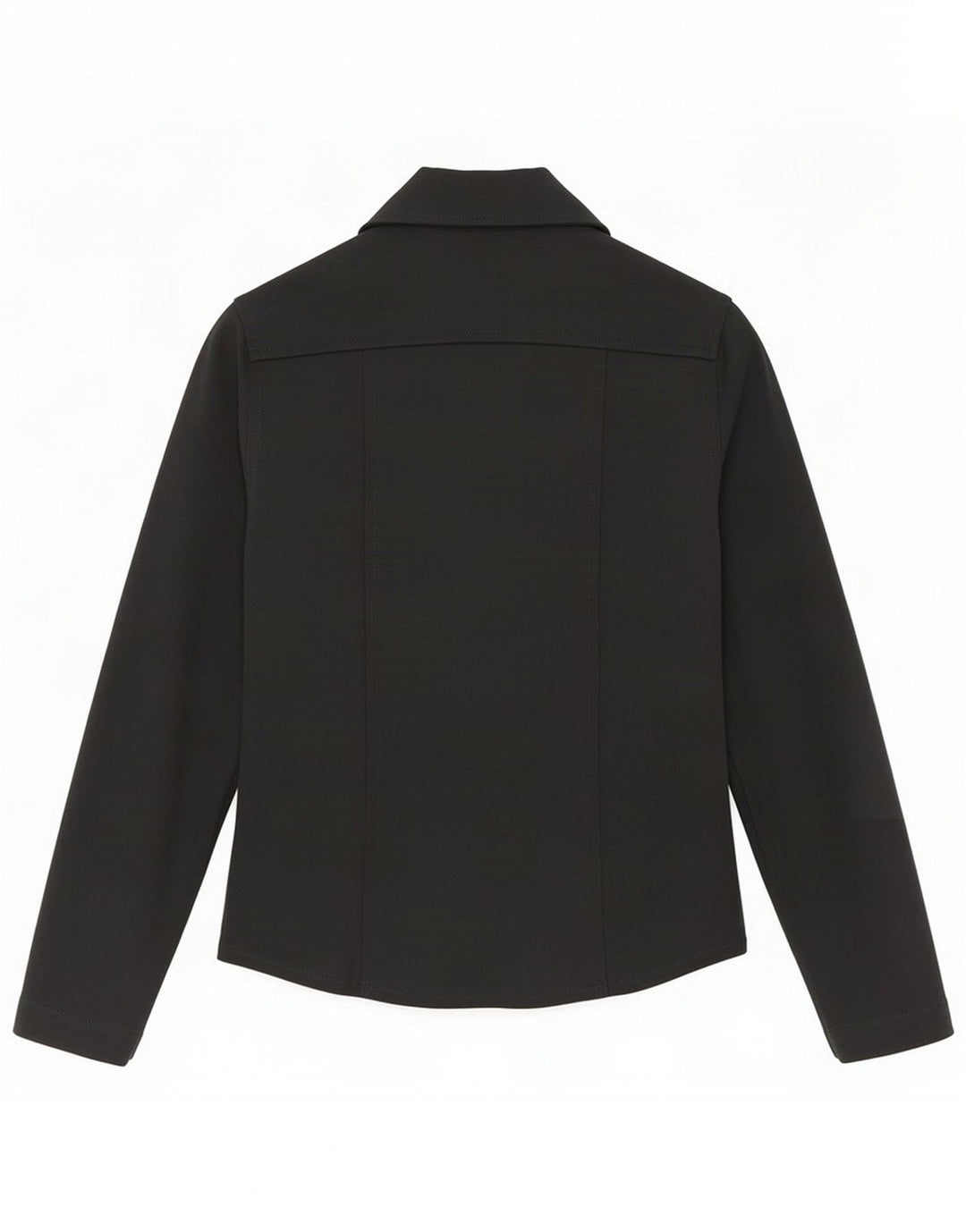 Stefanel Dame Bomber Jacket IT 38 XS Sort Polyamid