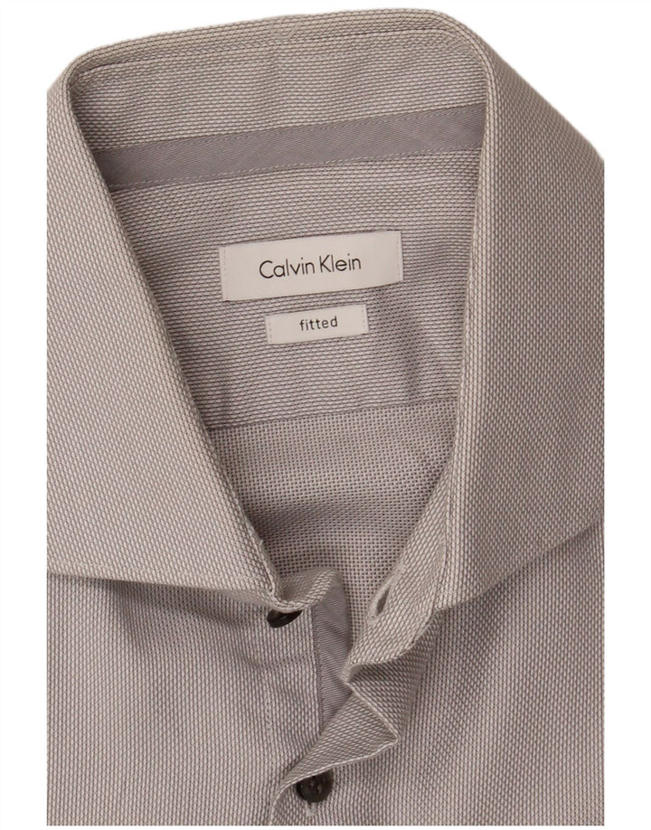 Calvin Klein herreskjorte lille grå