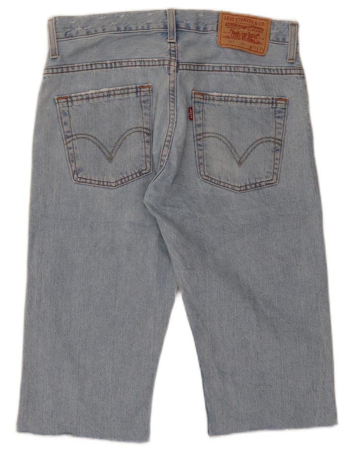 Levi's Herre 507 Denim Bermuda Shorts W30 Medium Blue