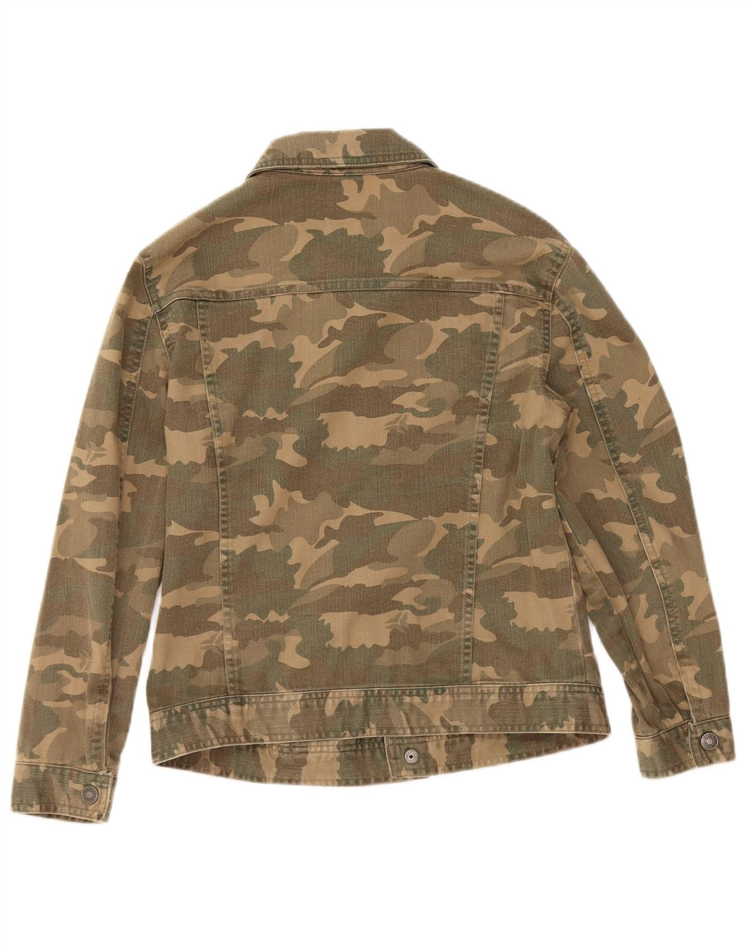 Benetton Boys denimjakke 9-10 år Khaki Camouflage