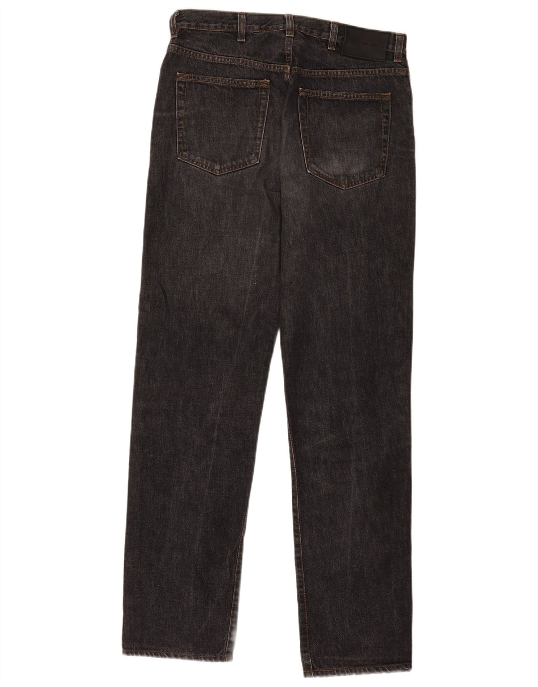 Calvin Klein Straight Jeans til mænd W32 L31 Sort bomuld