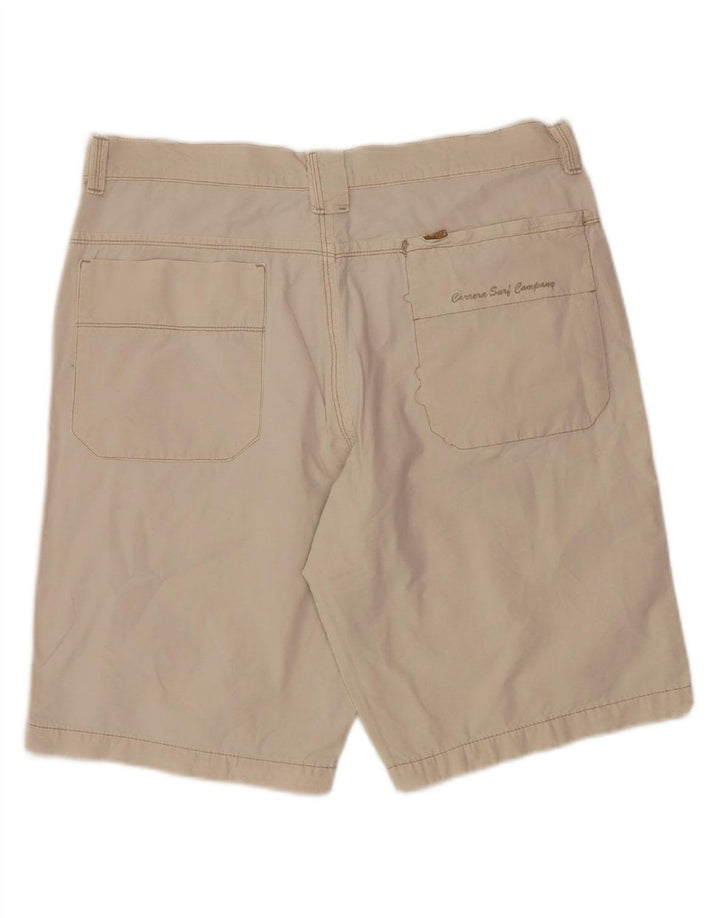 CARRERA Mens Cargo Shorts IT 52 XL W36  Beige Cotton