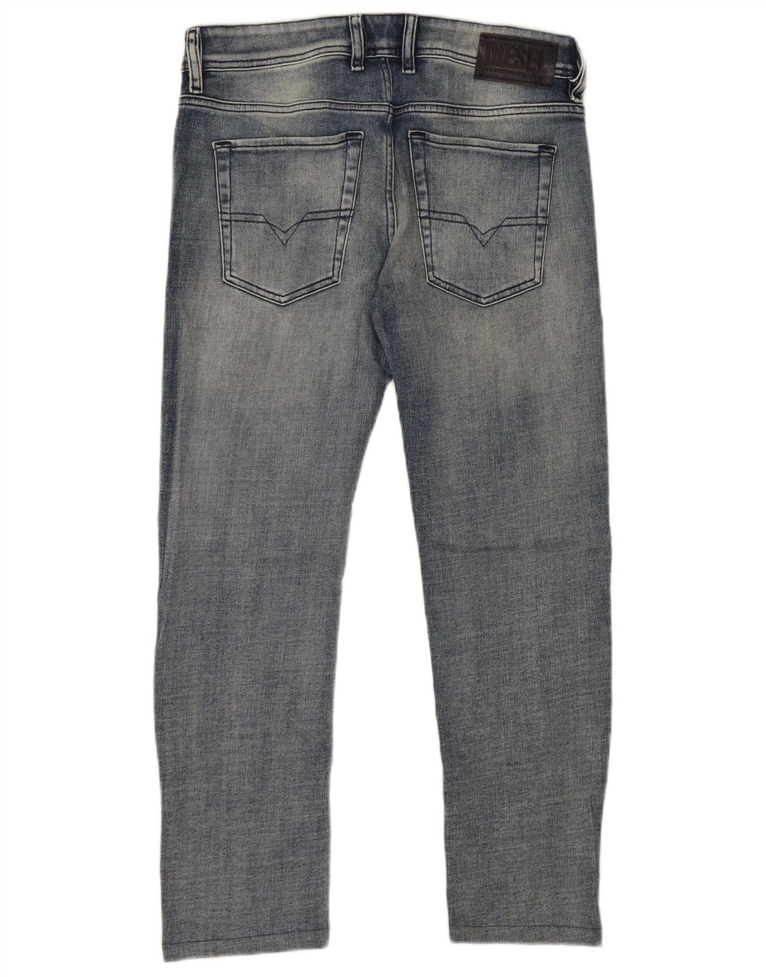 DIESEL Dame Sleenker Skinny Jeans W29 L25 Blå Bomuld