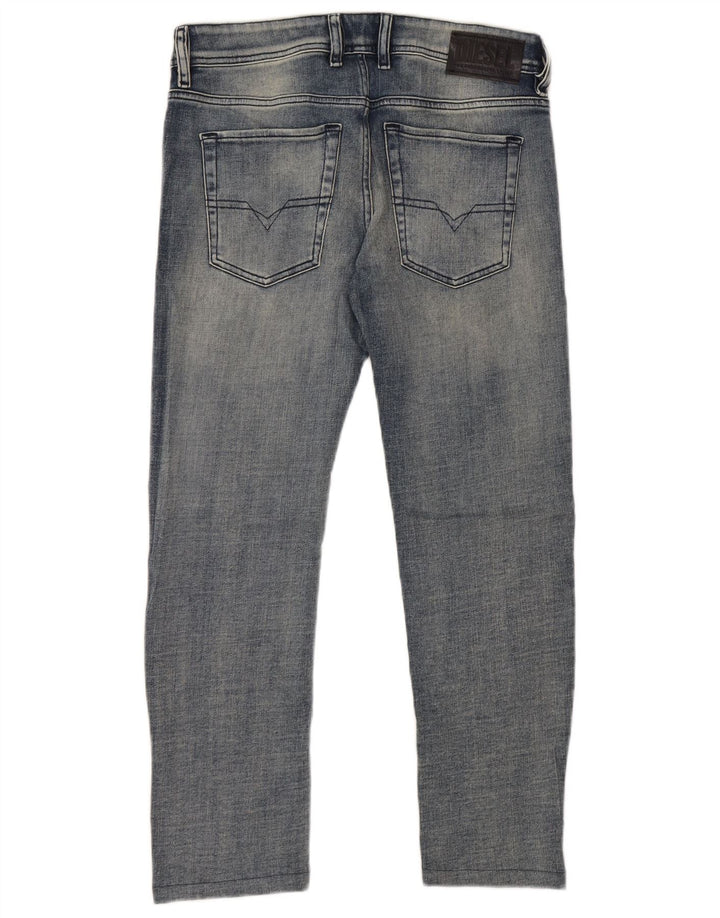 DIESEL Dame Sleenker Skinny Jeans W29 L25 Blå Bomuld