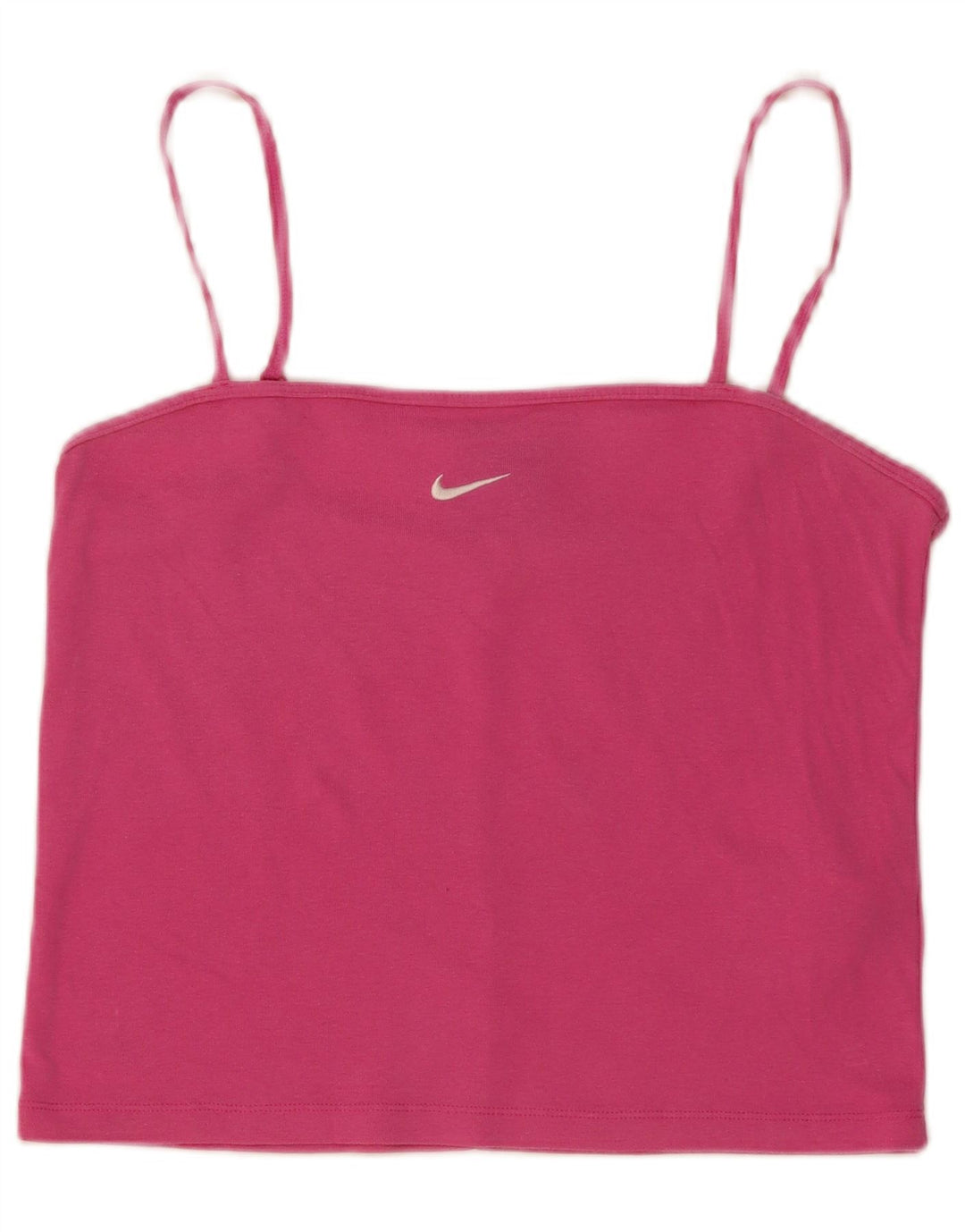Nike Dame Cami Top UK 14 Large Pink Bomuld