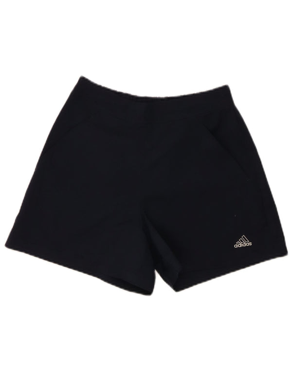 Adidas Dame Sports Shorts UK 8 Small Navy Blue Polyester