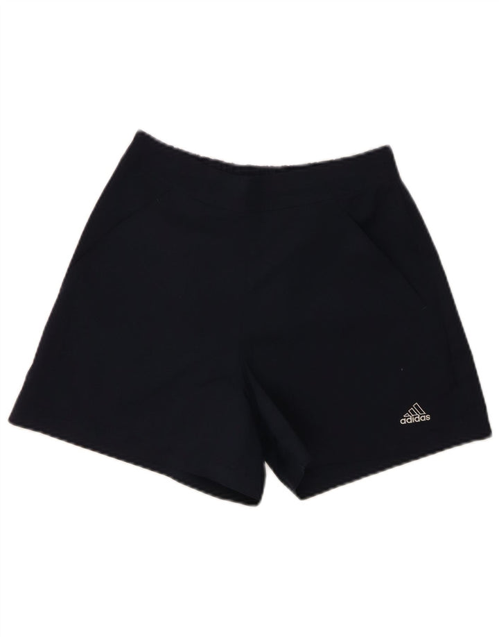 Adidas Dame Sports Shorts UK 8 Small Navy Blue Polyester