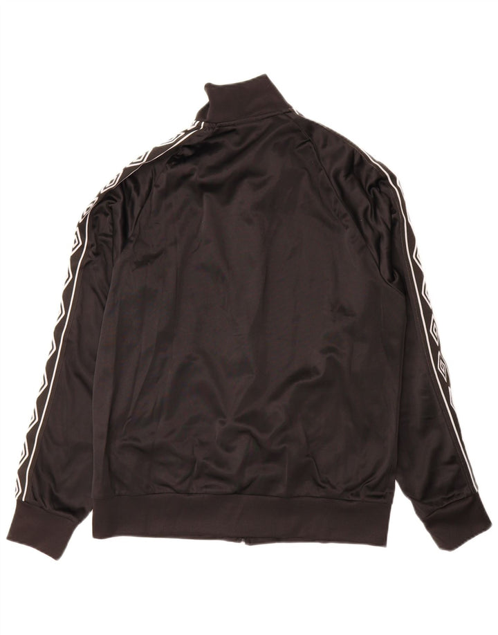 Umbro Herre Grafisk Træningsdragt Top Jakke Medium Sort Polyester