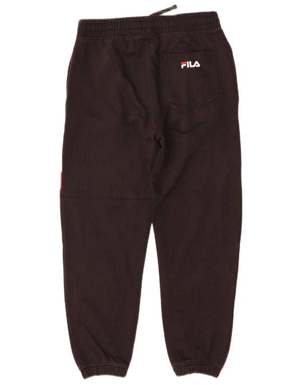 Fila Herre grafisk træningsdragt Bukser Joggers Small Black Colourblock