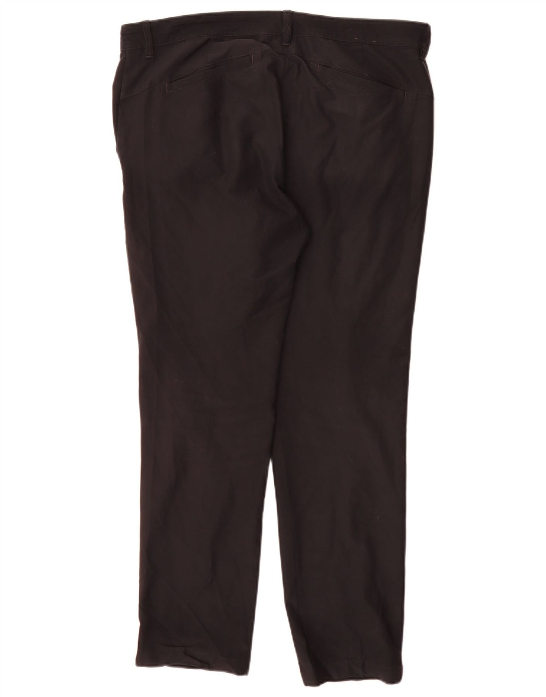 Adidas Regular Chino Bukser til kvinder W34 L30 Sort Polyester