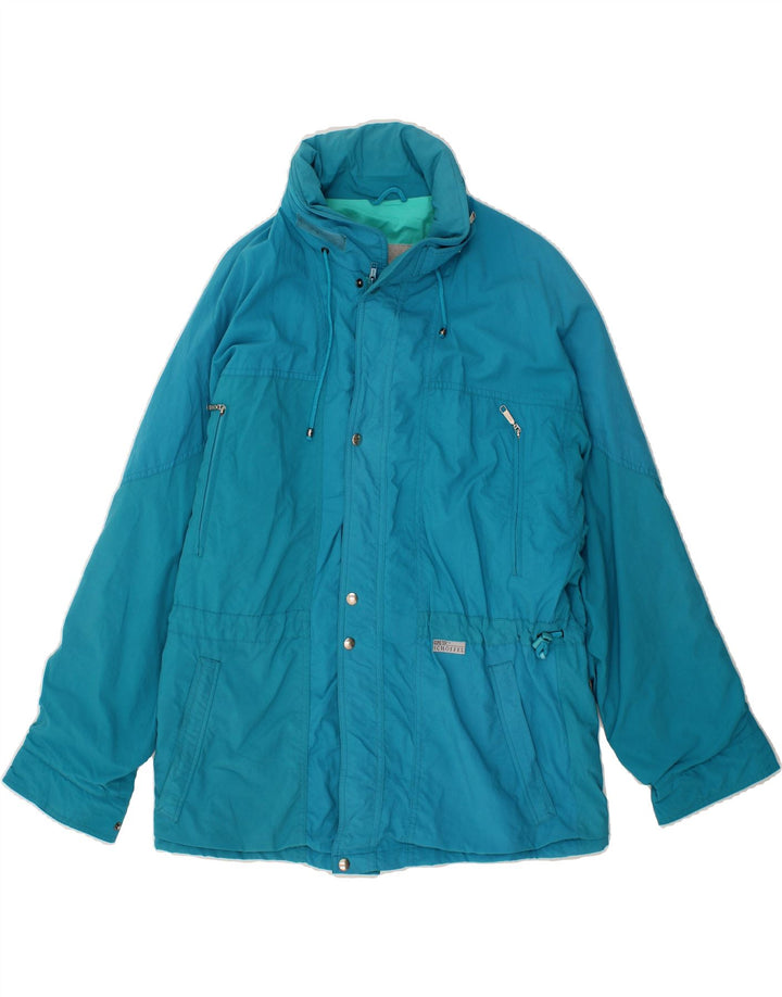 SCHOFFEL Mens Windbreaker Jacket UK 38 Medium Blue Vintage Schoffel and Second-Hand Schoffel from Messina Hembry 