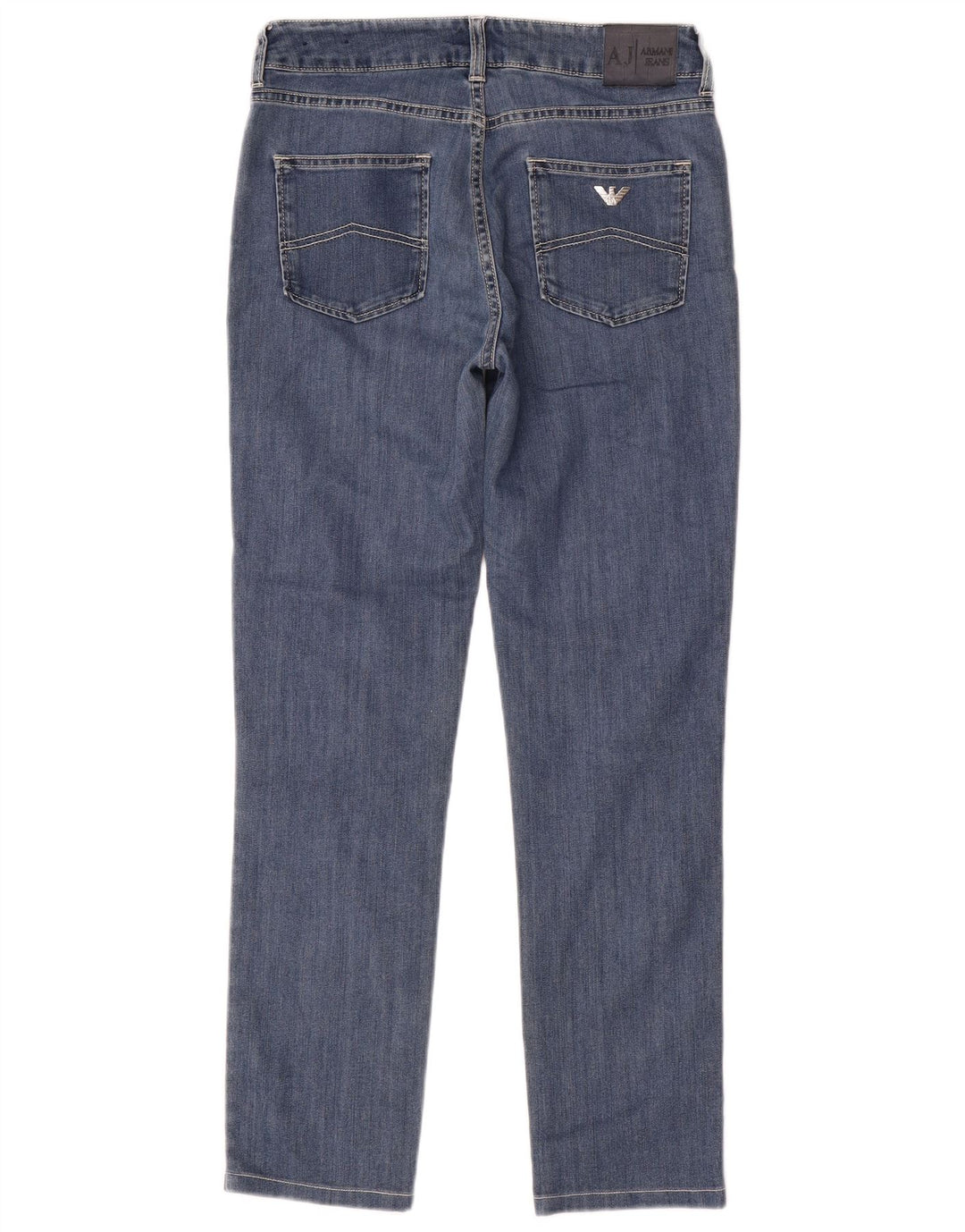 Armani Dame Slim Jeans W28 L28 Marineblå Bomuld