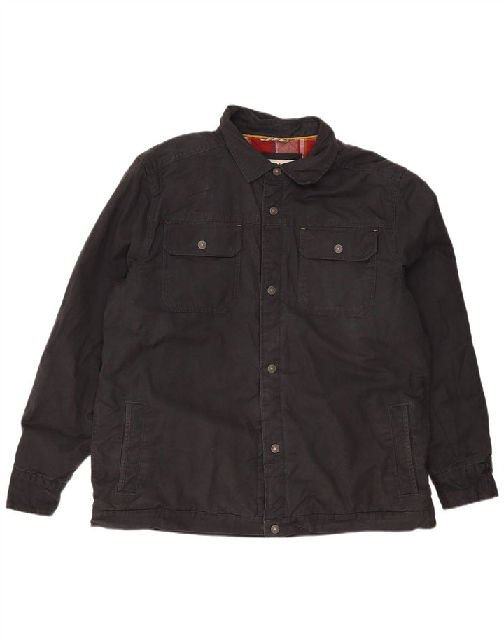 FAT FACE Bomberjakke til mænd UK 44 2XL Sort Bomuld