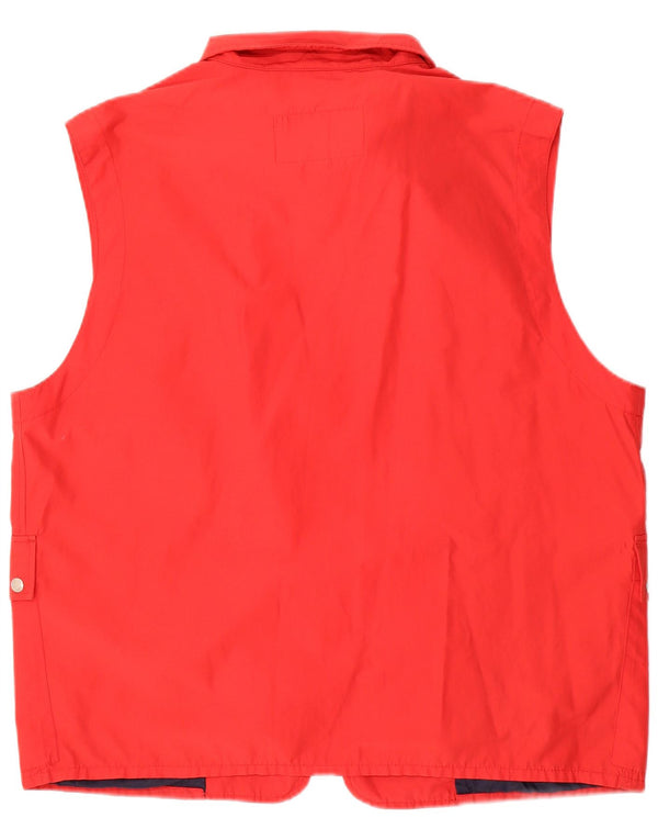 Ivy Oxford Womens Utility Gilet IT 54 3XL Rød Bomuld