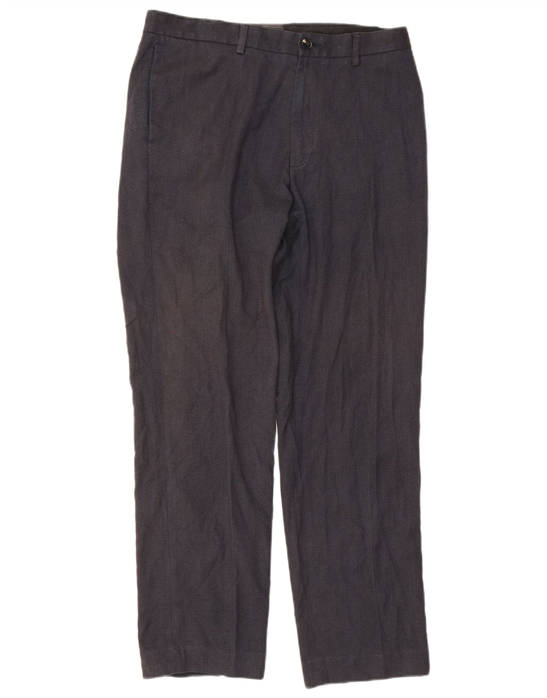 Marks & Spencer Herre Regular Fit Casual Bukser W34 L31 Marineblå