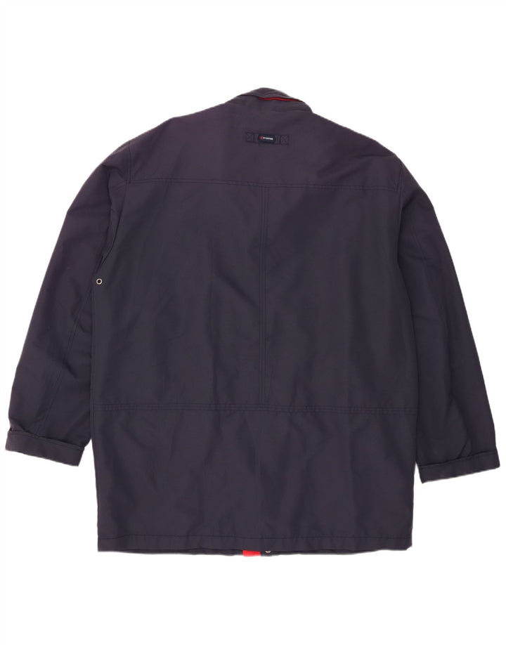 Ivy Oxford Regnjakke til mænd IT 54 2XL Marineblå Polyester
