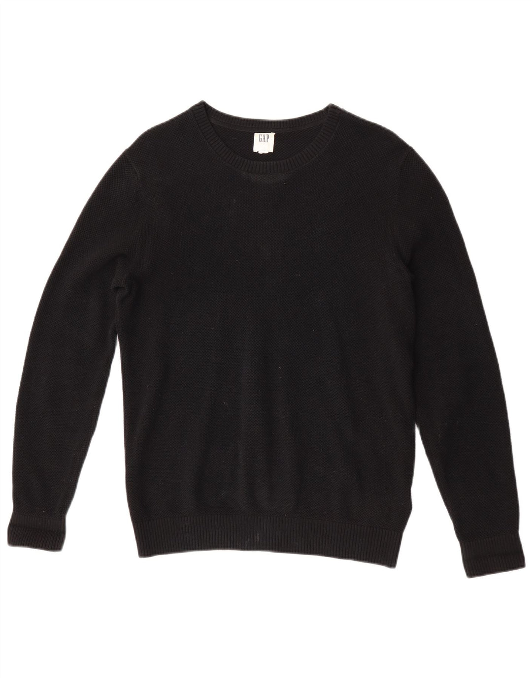 Gap herre rund hals sweater lille sort bomuld