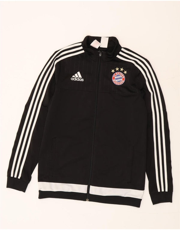 Adidas Boys FC Bayern Munchen Træningsdragt Topjakke 15-16 år Sort