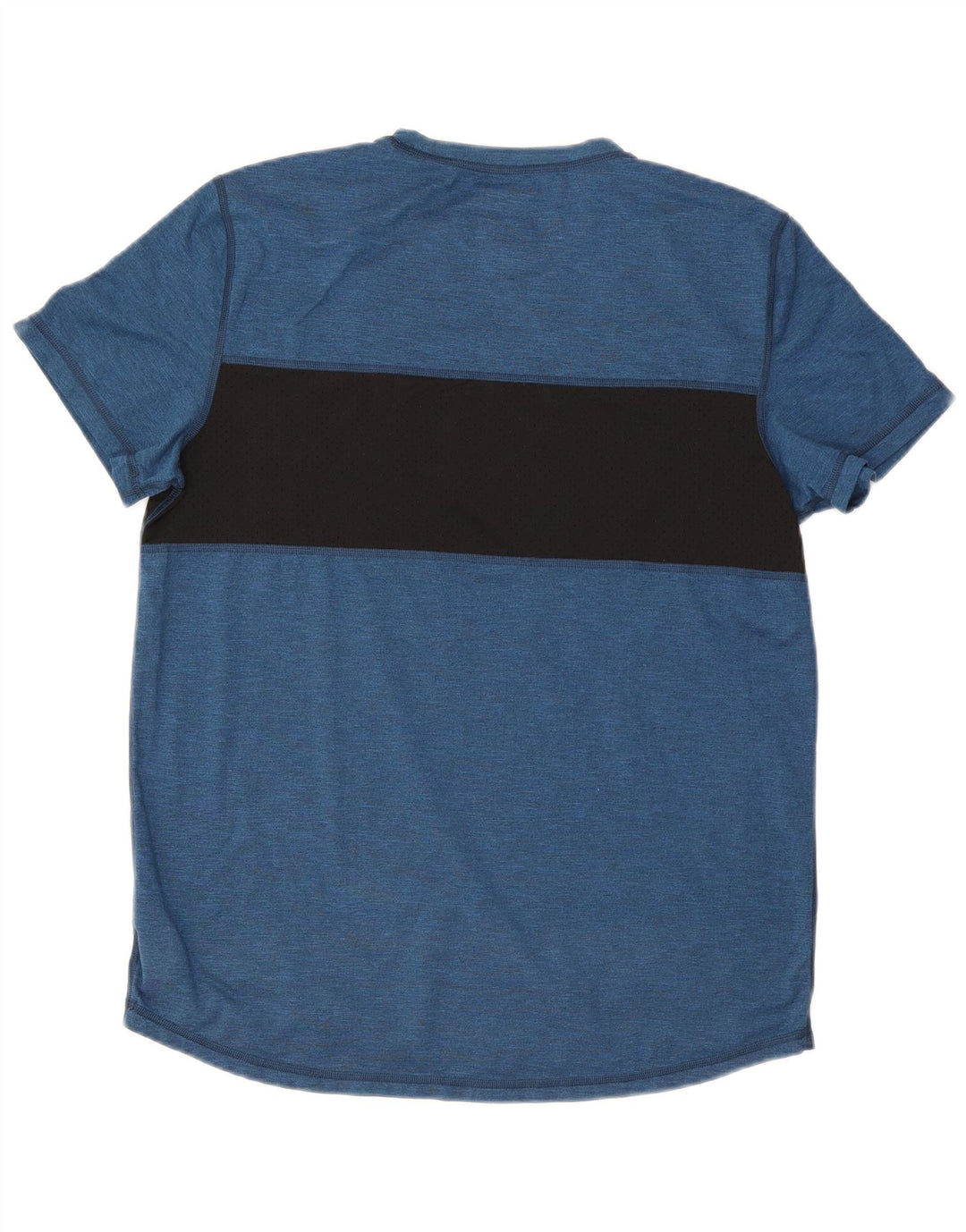 American Eagle Outfitters Herre grafisk T-shirt Top Stor blå farveblok