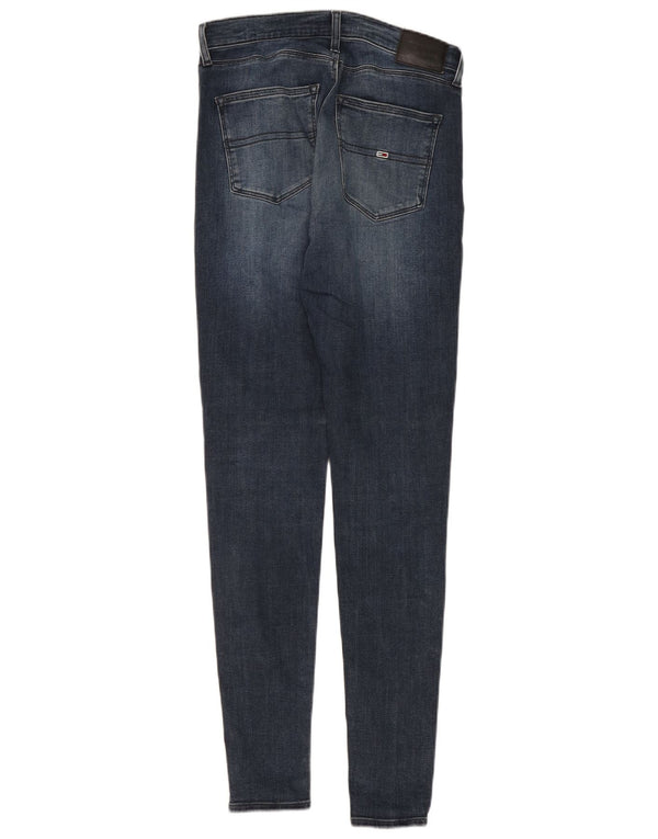 Tommy Hilfiger Dame Sylvia High Rise Super Skinny Jeans W29 L32 Blå