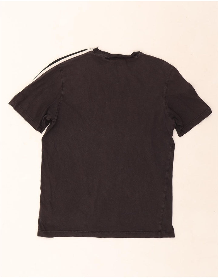 Adidas Herre grafisk T-shirt top lille sort bomuld