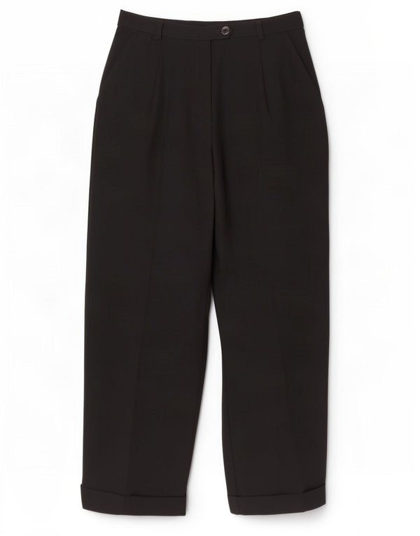 Marks & Spencer Dame St. Michael Suit Bukser UK 10 Small W26 L27 Black