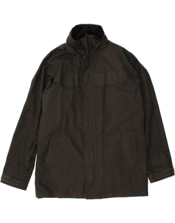 JACK MURPHY Mens Windbreaker Jacket UK 38 Medium Khaki Polyester Vintage Jack Murphy and Second-Hand Jack Murphy from Messina Hembry 