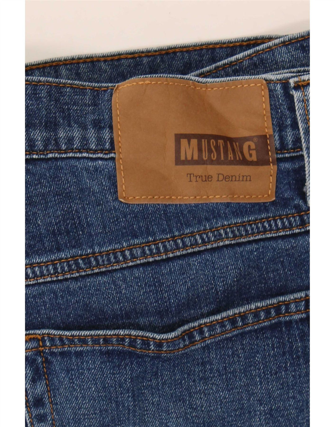 Mustang Straight Jeans til mænd W32 L31 Marineblå
