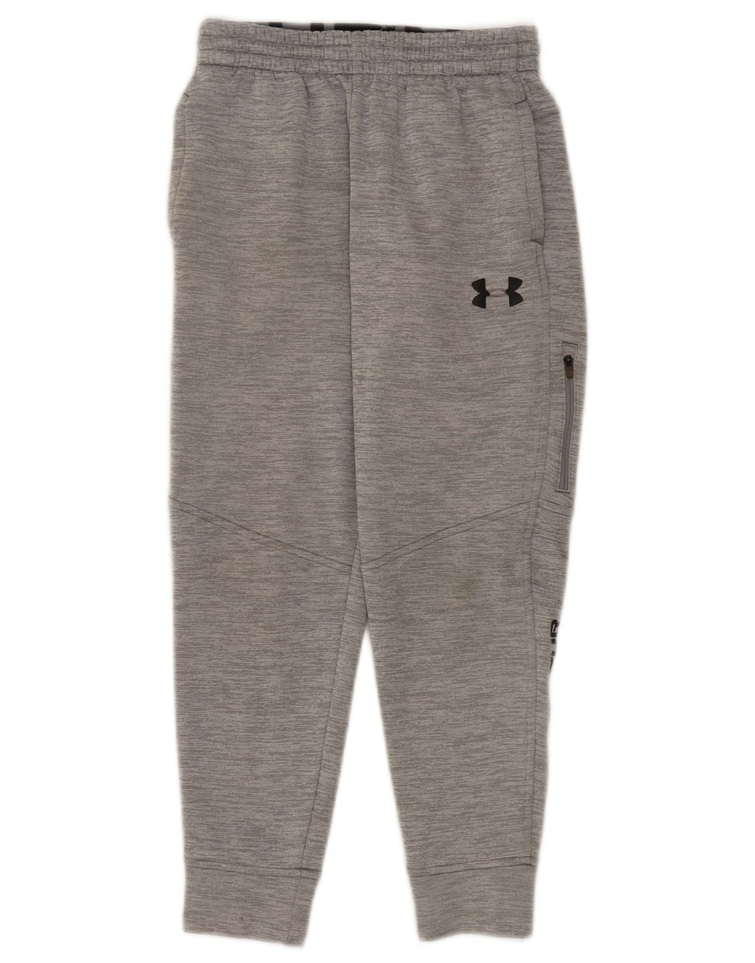 Under Armour drenge grafisk træningsdragt bukser jogger 9-10 år mellemgrå
