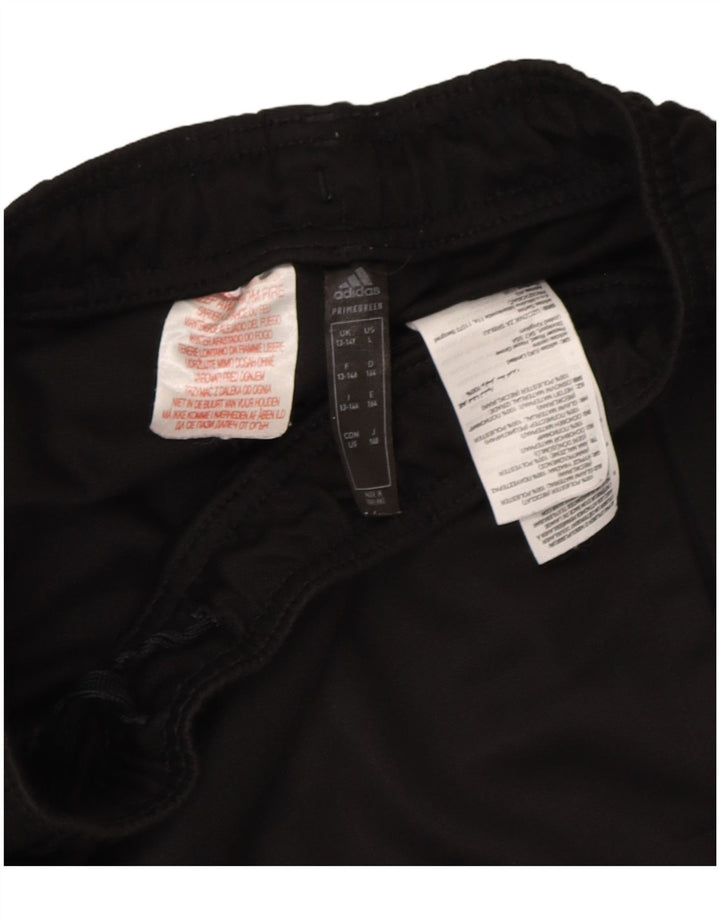 Adidas Boys Aeroready Tracksuit Bukser 13-14 år Sort Polyester