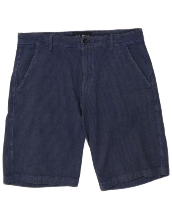 Gas Chino Shorts til mænd W30 Medium Marineblå Bomuld