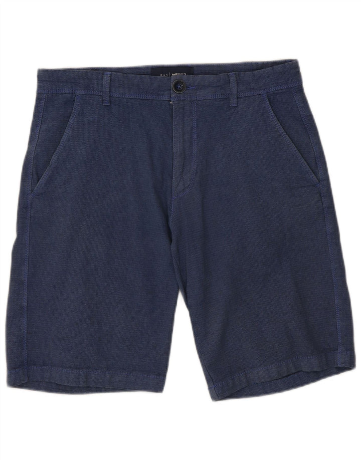 Gas Chino Shorts til mænd W30 Medium Marineblå Bomuld