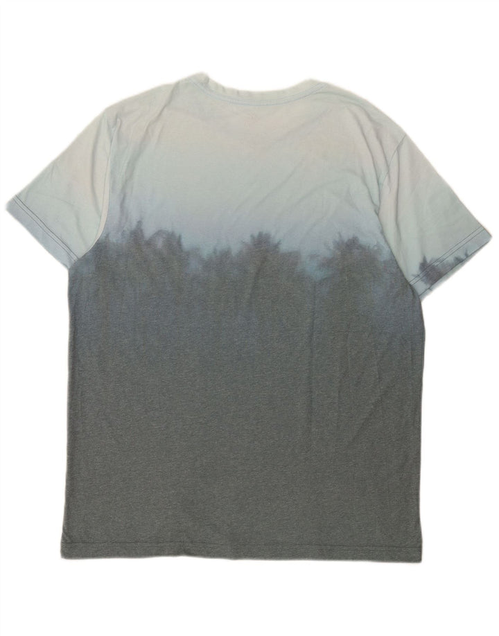 Hurley Herre T-Shirt Top Stor Blå Colourblock Polyester