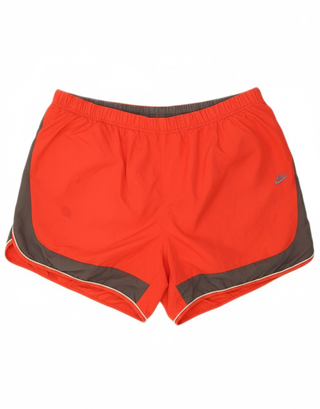 NIKE Mens Sport Shorts 2XL  Orange Colourblock Polyester