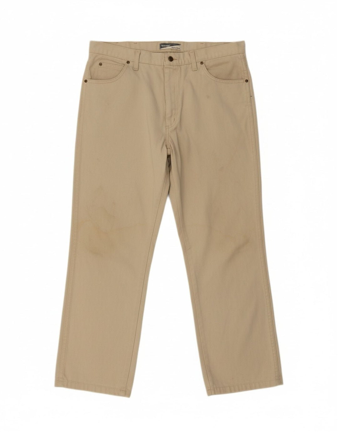 WRANGLER Mens Straight Jeans W38 L28 Beige