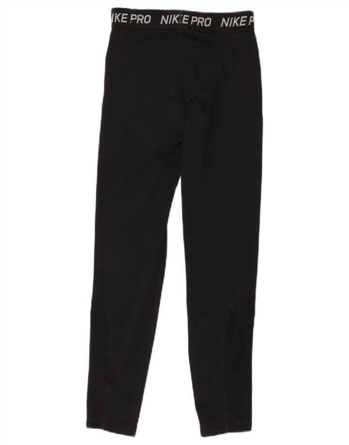 Nike Drenge Grafik Leggings 9-10 År Sort Polyester