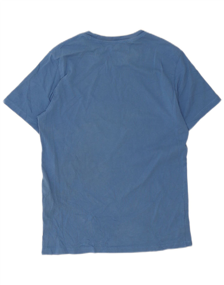 Levi's Herre grafisk T-shirt top mellemblå bomuld